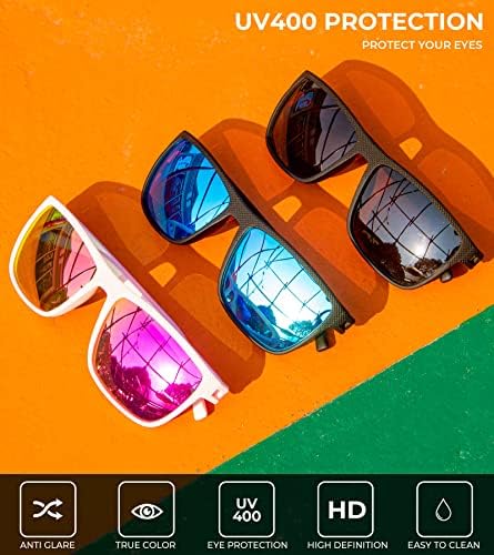 KALIYADI Polarized Sunglasses for Men, Lightweight Sun Glasses with UV Protection for Driving Fishing Golf - Image 5