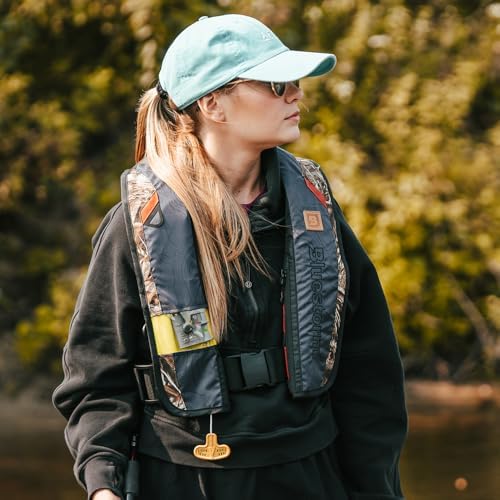 BLUESTORM Stratus 35 Inflatable Life Jacket PFD for Adults | US Coast Guard (USCG) Approved Automatic Self Inflating Life Vest Preserver with Manual Ripcord - Image 3