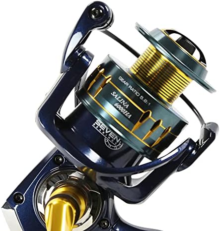 Okuma Salina Litecast Aluminum 7BB Saltwater Spinning Reel - Image 4