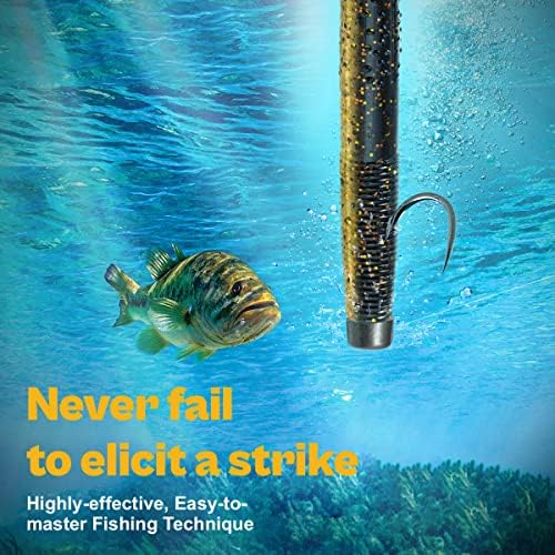 Ned Rig Baits Kit,TRD Soft Plastic Worms or Crawfish for Bass Fishing - Image 4