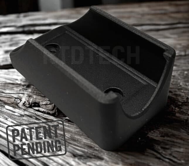 Remote Holder fits the Minn-Kota Advanced GPS trolling Motor Remote. Carbon Fiber Infused. Crafted by a Fisherman for Fishermen. Proudly Designed and Precision-Manufactured in the USA. - Image 4