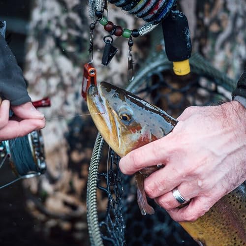 CORTLAND Ultra Premium Fluorocarbon Durable Flexible Abrasion-Resistant Trout Tippet with Plasma Finish for Freshwater | Nymphing/Dry Fly Fishing/Streamer Fishing - Image 5