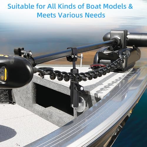 Trolling Motor Stabilizer Mount Support for Minn kota Terrova,360° Adjust - Image 6