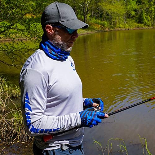 KastKing Sol Armis UPF50+ Fingerless Fishing Gloves, Men and Women - Image 4