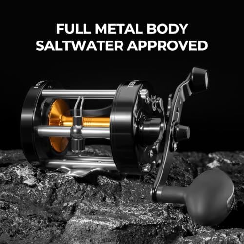 KastKing Rover Round Baitcasting Fishing Reels, Perfect Reel for Catfish - Image 3