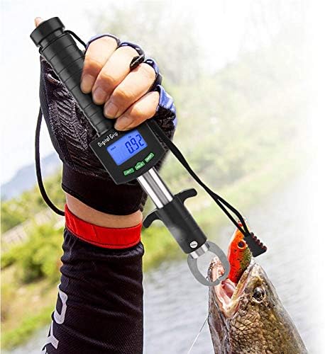 PerGar Digital Fish Grip Scale, Fish Weigher, 3 in 1 Digital Fish Grip Scale, 25kg/55lb Fish Lip Gripper Grabber, Fish Scales Digital Weight Lip Gripper - Image 6