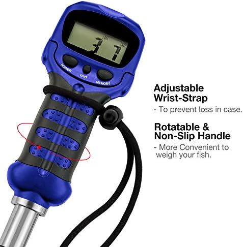 Piscifun Fish Gripper with Digital Scale, 60LB Stainless Steel - Image 2