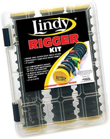 Lindy Rigger for Walleye Fishing - Keeps Snells and Rigs Organized and Tangle-Free, Lindy Rigger by Lindy