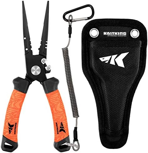 KastKing Speed Demon Pro Fishing Pliers,8.5'' Straight Nose by KastKing