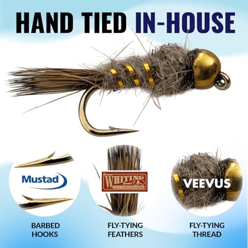 RoxStar Fly Shop Trophy Trout Top Wet & Dry Flies for Trout. Proven Nationwide to Catch Fish! Tied in-House Never Outsourced Fly Fishing Gift - Image 3