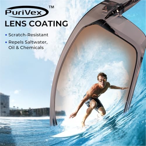 KastKing Huzzah Polarized Sport Sunglasses for Men and Women, Wrap Design - Image 2