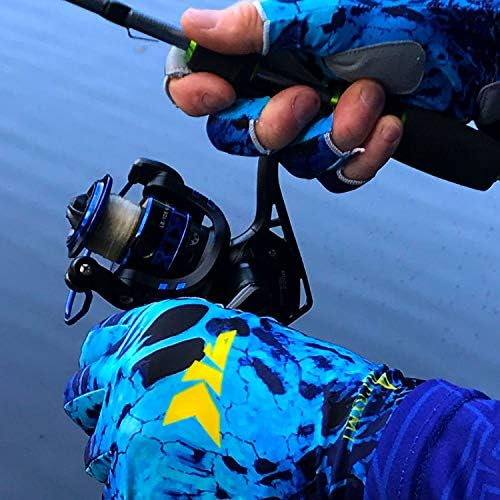 KastKing Sol Armis UPF50+ Fingerless Fishing Gloves, Men and Women - Image 5