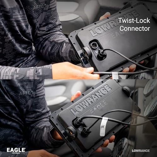 Lowrance Eagle Fish Finder, 4-to-9-inch, Sonar and C-MAP Options - Image 6