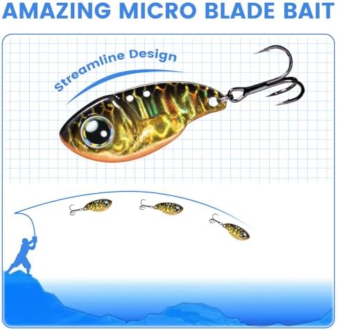 TRUSCEND Metal Fishing Jigs Lures with Hand-Polished, Colorfully Reflective Lead Fishing Spoons Glow Hard Swimbaits for Bass, Walleye, Trout, Salmon, Freshwater & Saltwater Fishing Gear Gifts for Men - Image 4
