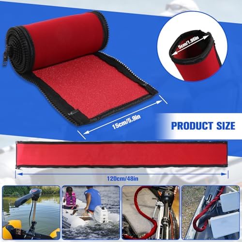 48inch Neoprene Trolling Motor Cable Sleeve 2'' Dia Cable Organizer - Image 3