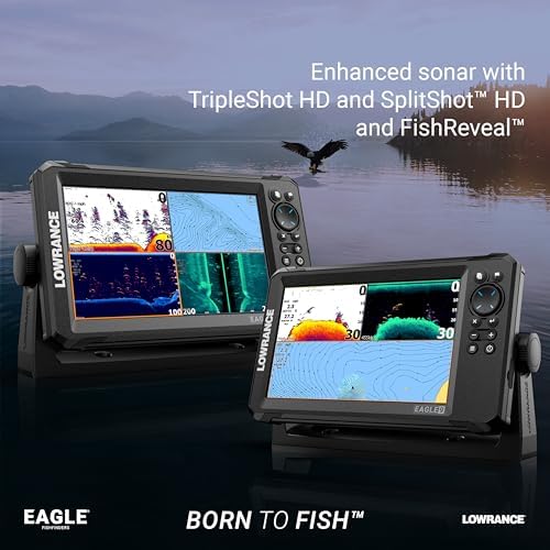 Lowrance Eagle Fish Finder, 4-to-9-inch, Sonar and C-MAP Options - Image 2