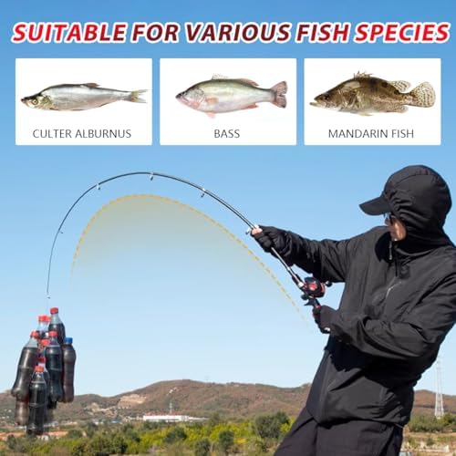 Telescopic Fishing Rod Mini Portable Pole for Saltwater and Freshwater Lightweight and Compact Spinning Rods - Image 4