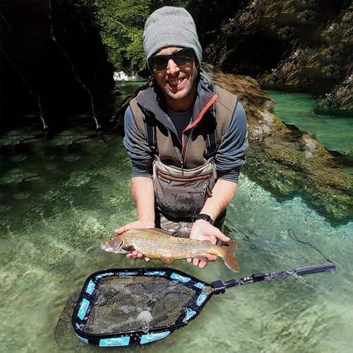PLUSINNO Fishing Backpack with Fishing Net,42L Waterproof tackle Backpack with Tackle Boxes,Fishing Gear,Lures,Tools,Pliers & Accessories, Fishing Gifts for Men - Image 4