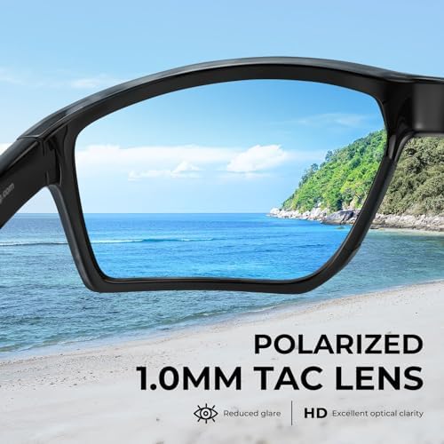 KastKing Osage Polarized Sport Sunglasses for Men and Women, Wrap Design - Image 5