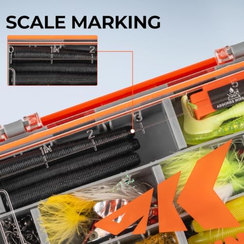 KastKing HyperSeal 3500 Double-Sided Waterproof Fishing Tackle Box, 1 Pack - Image 6