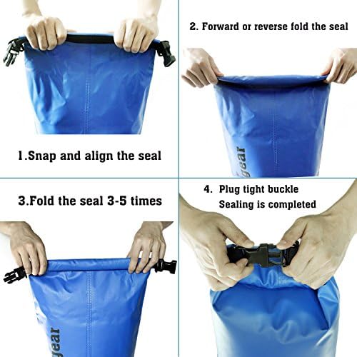Unigear Floating Waterproof Dry Bag for Kayaking, 2L/5L/10L/20L/30L/40L - Image 3