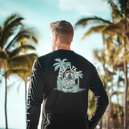 Palmyth Fishing Shirts for Men Long Sleeve UPF 50+ T Shirt Sun Protection - Image 3