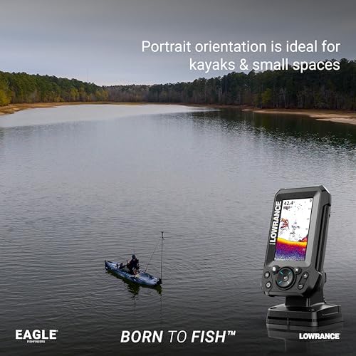 Lowrance Eagle Fish Finder, 4-to-9-inch, Sonar and C-MAP Options - Image 5