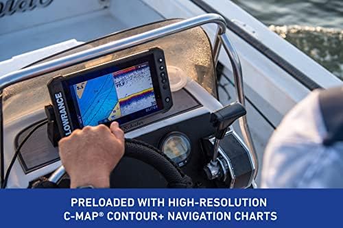 Lowrance Elite FS 9 Fish Finder with Active Imaging 3-in-1 Transducer, Preloaded C-MAP Contour+ Charts (Renewed) - Image 5