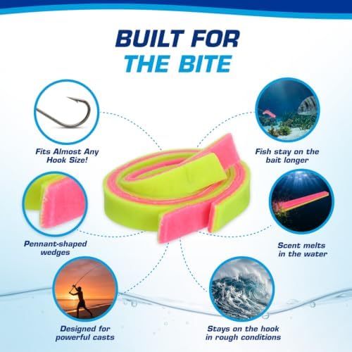 FishBites E-Z Flea Sand Flea Fishing Bait, Electric Chicken - Image 3