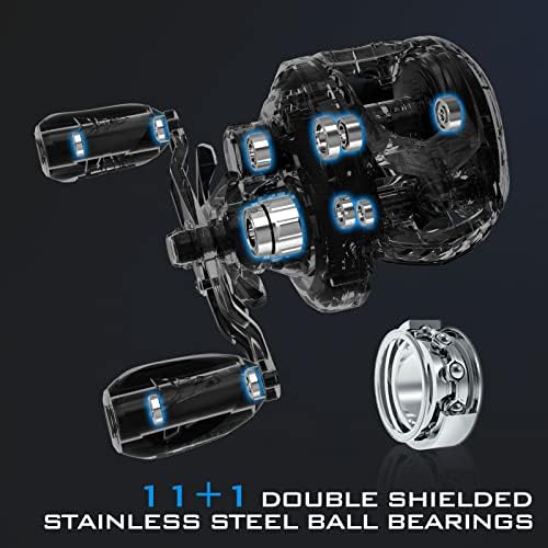 KastKing MegaJaws Elite Baitcasting Fishing Reels, Lightweight, Hight Speed - Image 6