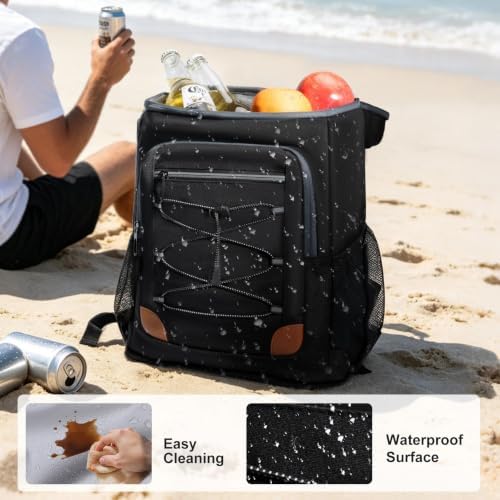 Backpack Cooler Insulated Leakproof, Soft Cooler Backpack for Beach - Image 5