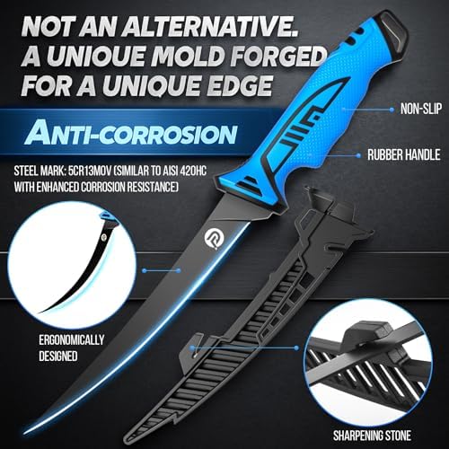 PLUSINNO Fishing Gear, Fishing Tools, Fishing Accessories, Corrosion Resistant Fishing Pliers Kit, Fishing Knife, Floating Fish Lip Gripper Fishing Gifts for Men, Gifts for Fishermen - Image 2