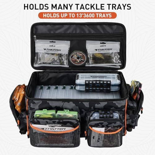 THKFISH Waterproof Large Fishing Tackle Bag for 3600/3700 Tackle Box - Image 4