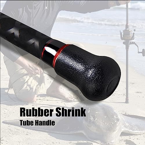 Fiblink Surf Spinning Fishing Rod 2-Piece/4-Piece Graphite Travel Fishing Rod - Image 6