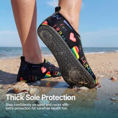 Water Shoes for Women Men Quick-Dry Aqua Socks Swim Beach Outfits Barefoot - Image 2