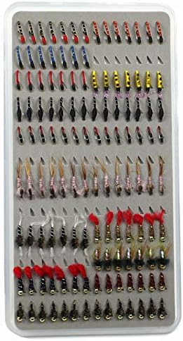 Fly Fishing Flies Assortment, 147pcs/133pcs/126pcs Fly Fishing Lures, Dry/Wet/Nymph/Streamer Flies, Trout/Panfish/Bass Fishing - Image 5