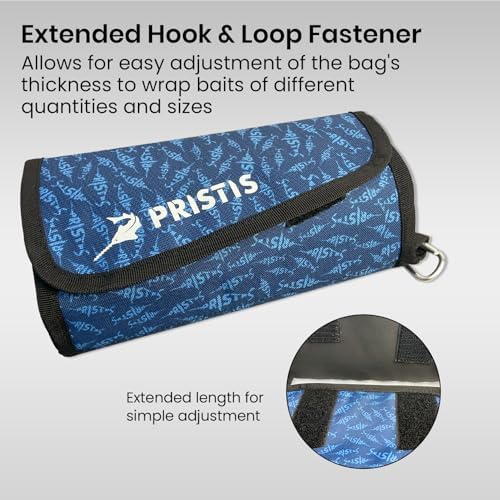 Pristis Fishing Soft Lure Storage Binder Bag, Bait Wallet Case Sea Blue - Image 2