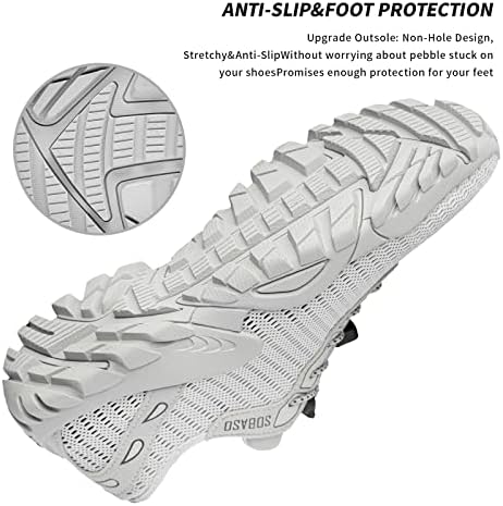 SOBASO Water Shoes Women Men Quick Drying Swim Beach Aqua Shoes for Water Sport Diving Hiking Sailing Travel - Image 6