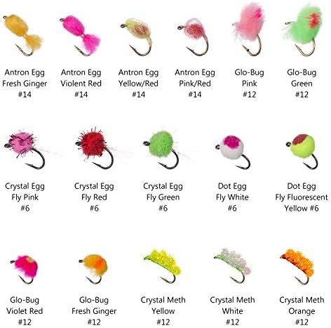 BASSDASH Fly Fishing Flies Kit Fly Assortment Trout Bass Fishing with Fly Box with Dry/Wet Flies, Nymphs, Streamers, Popper - Image 3