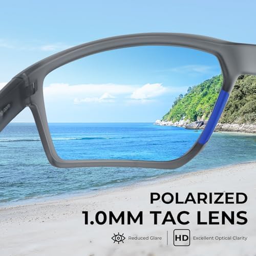 KastKing Osage Polarized Sport Sunglasses for Men and Women, Wrap Design - Image 5