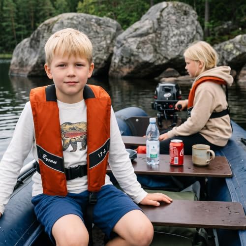 Automatic Inflatable Life Jacket, Preserver PFD for Kids,Life Vest for Kid,Supports Weight up to 160 pounds(YSH725) - Image 6