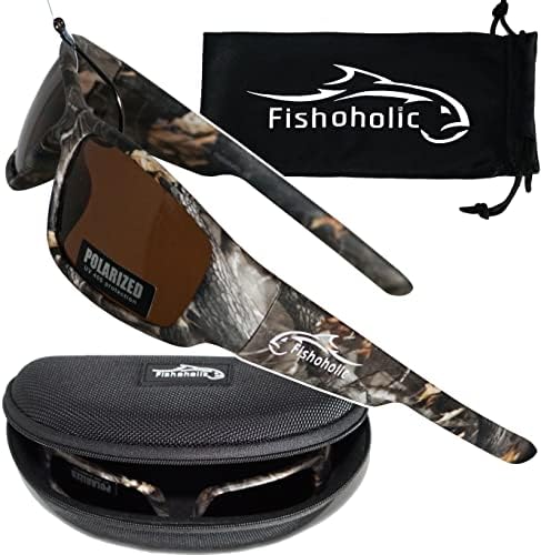 Fishoholic Polarized Fishing Sunglasses - All Day UV400 Sun Protection - Image 3