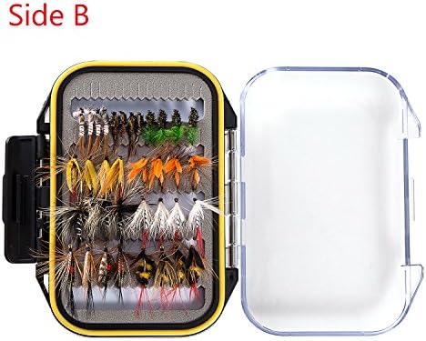 BASSDASH Fly Fishing Flies Kit Fly Assortment Trout Bass Fishing with Fly Box with Dry/Wet Flies, Nymphs, Streamers, Popper - Image 7