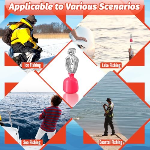 Copkim 4 Pcs Clip-on Fishing Depth Finder - Image 6