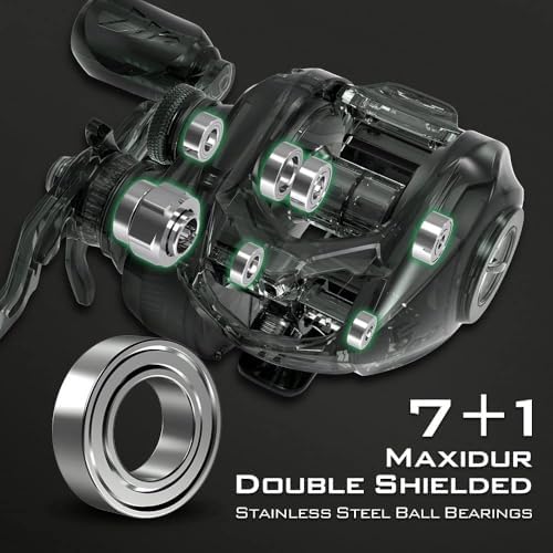 KastKing Spartacus II Baitcasting Fishing Reels with 7.2:1 Gear Ratio - Image 5