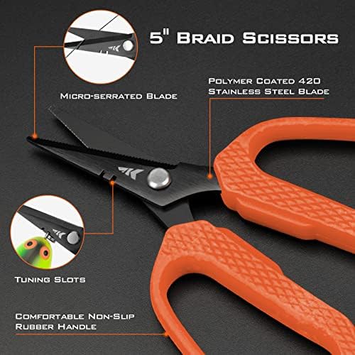 KastKing Kalibrate Fishing Line Spooler, Line Counter & 5" Braid Scissors - Image 4