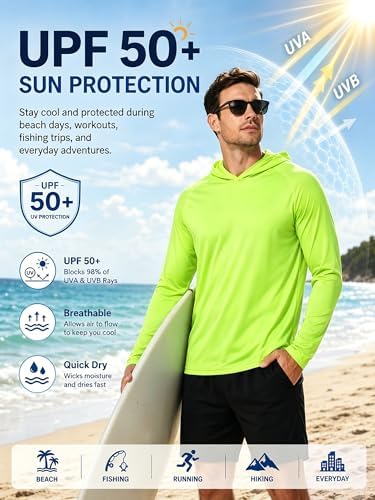 ZITY Men's Lightweight Pullover Hoodie UPF 50+ Fishing Shirts Sweatshirt - Image 3