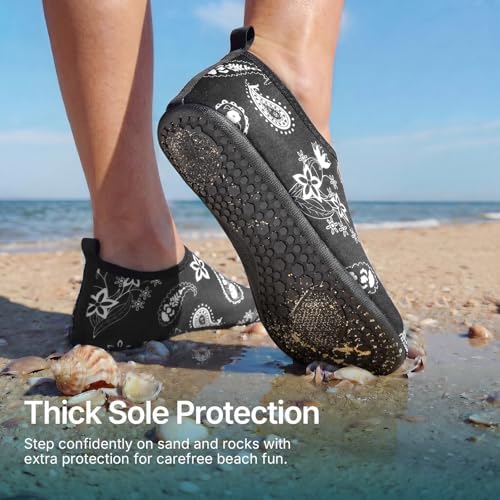 Water Shoes for Women Men Quick-Dry Aqua Socks Swim Beach Outfits Barefoot - Image 2