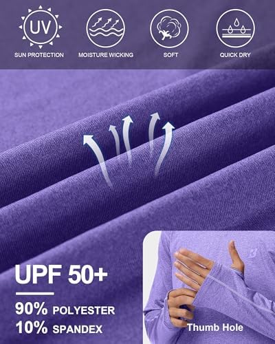 Roadbox Men's UPF 50+ Fishing Shirts, Long Sleeve UV Sun Protection Hoodie - Image 4
