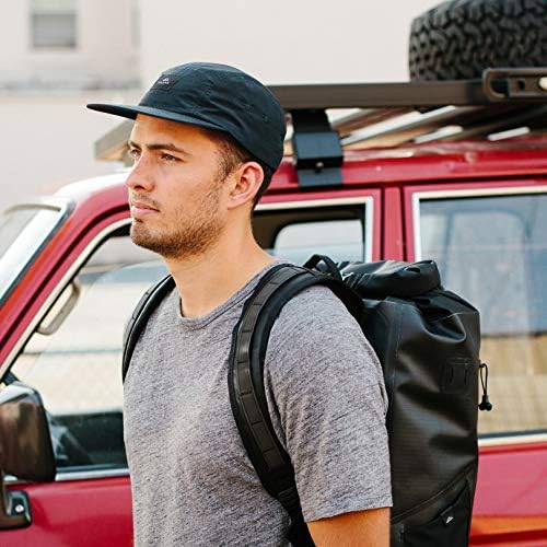 Tillak Wallowa Camp Hat, Lightweight Nylon 5 Panel Cap with Snap Closure - Image 5